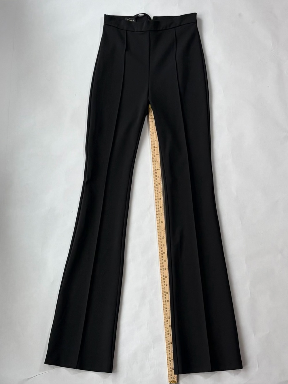 Pinko Mandarino Pantalone Black Scuba Pants-size 4 - Picture 4 of 14